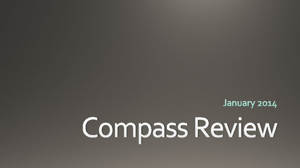 Compass Review 