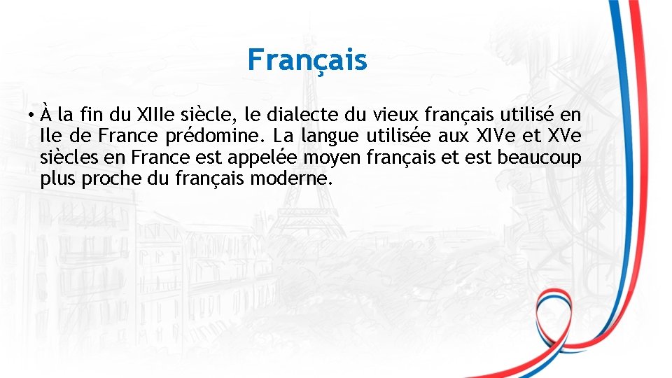 La Langue Franaise Introduction Franais dans le Monde