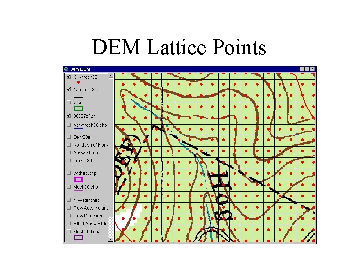 DEM Lattice Points 