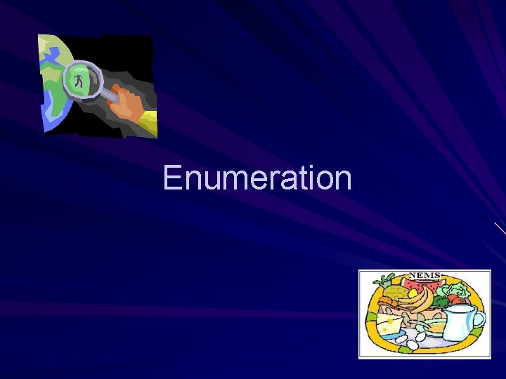 Enumeration 