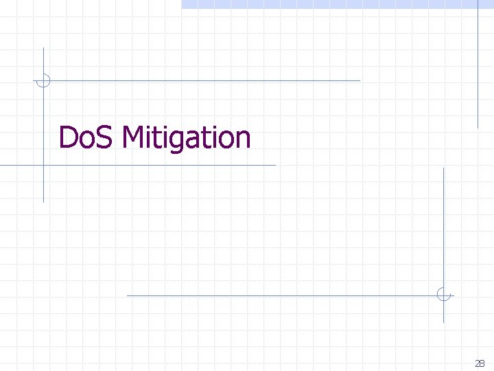 Do. S Mitigation 28 