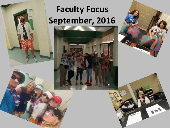 Faculty Focus September, 2016 