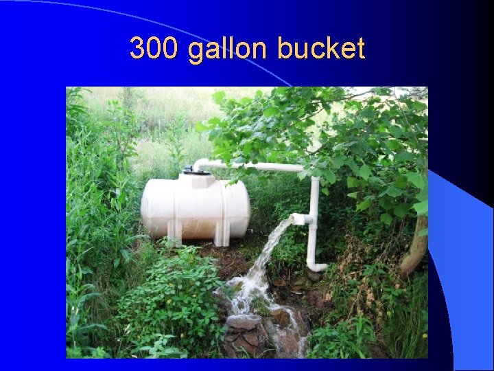 300 gallon bucket 