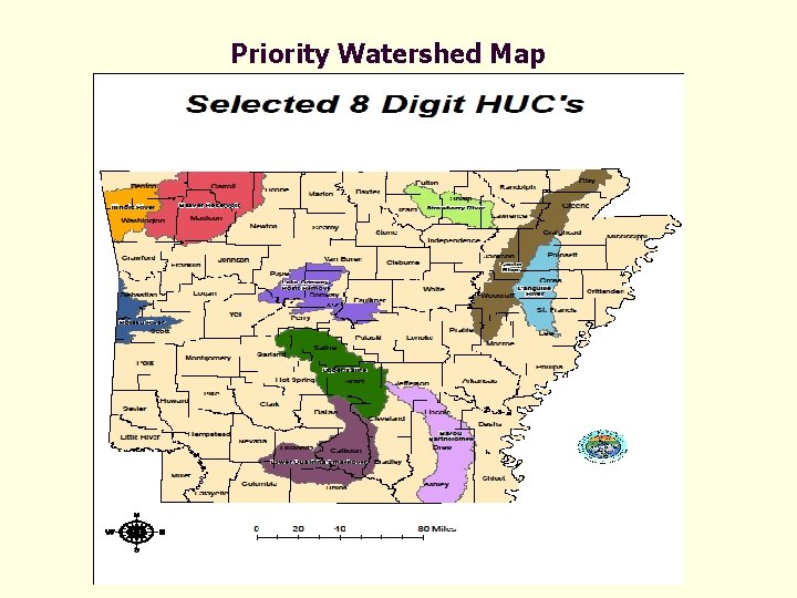 Priority Watershed Map 