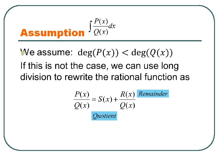 MAT 1235 Calculus II Section 7 4 The