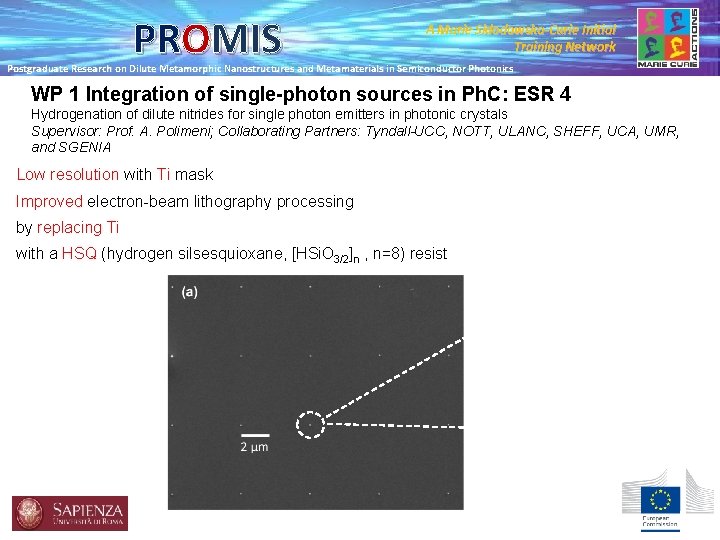 PROMIS A Marie Skłodowska-Curie Initial Training Network Postgraduate Research on Dilute Metamorphic Nanostructures and