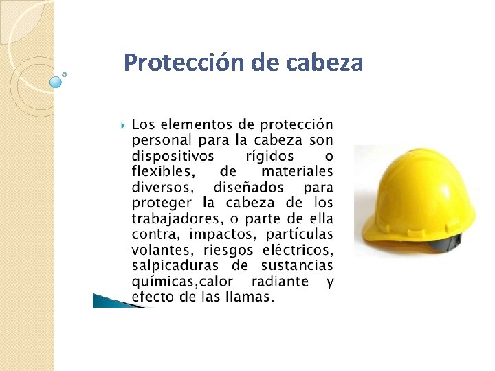 Protección de cabeza 