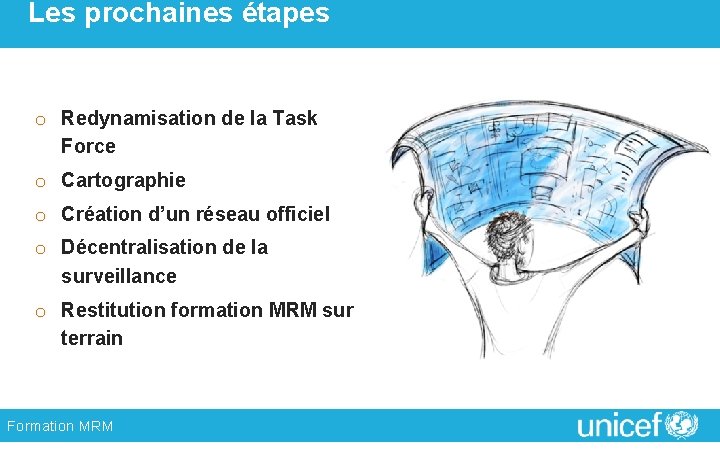 Les prochaines étapes o Redynamisation de la Task Force o Cartographie o Création d’un