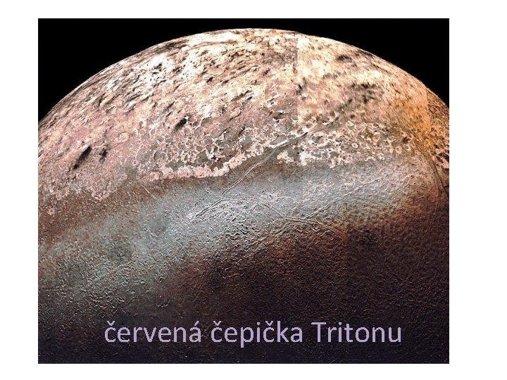 červená čepička Tritonu 