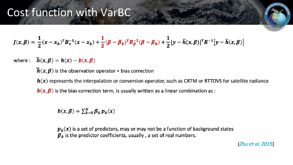 Cost function with Var. BC 