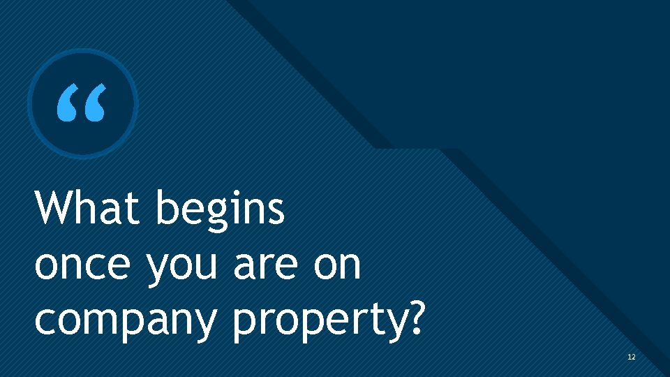 Click to edit Master title style “ What begins once you are on company