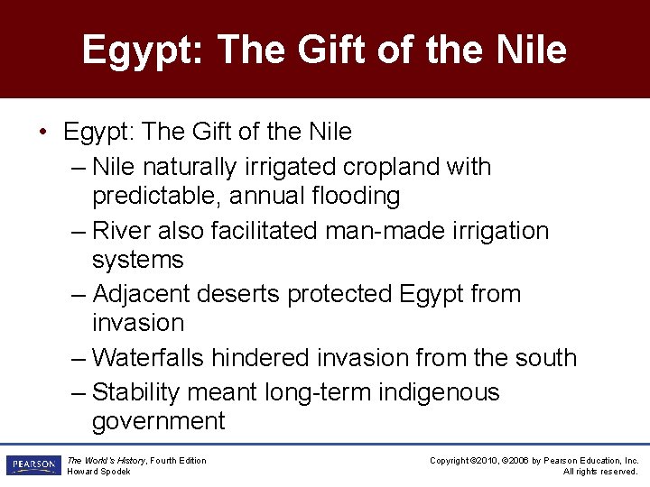 Egypt: The Gift of the Nile • Egypt: The Gift of the Nile –