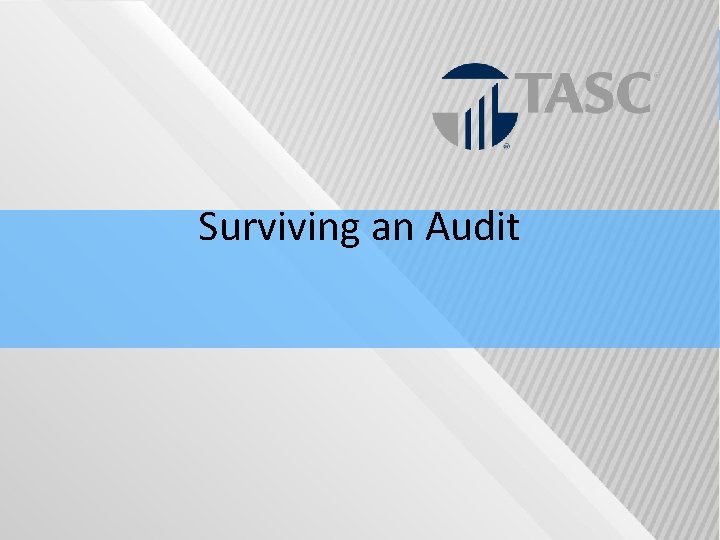 Surviving an Audit 
