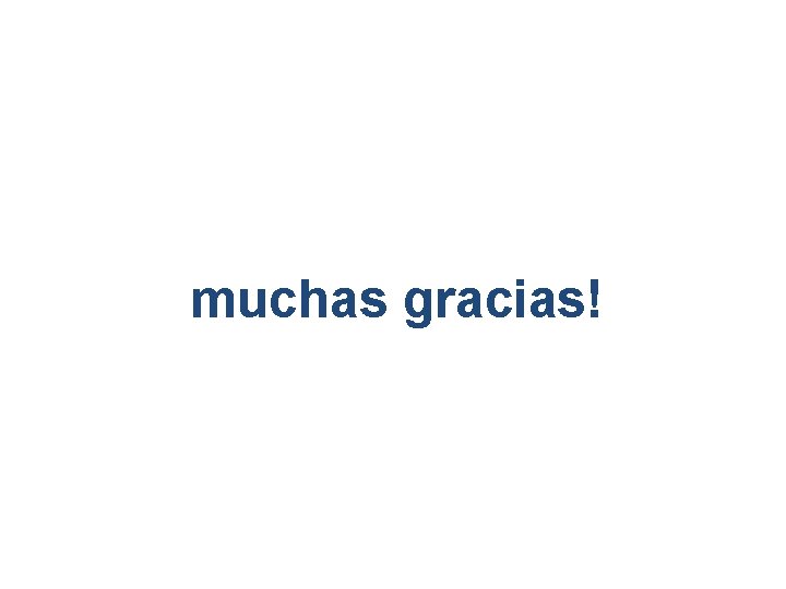 muchas gracias! 