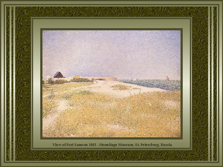 View of Fort Samson 1885 - Hermitage Museum, St. Petersburg, Russia 