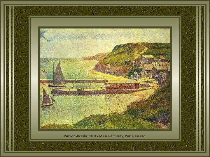 Port-en-Bessin, 1888 - Musée d’Orsay, Paris, France 