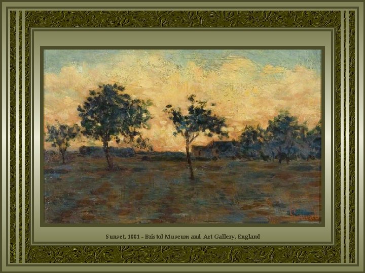Sunset, 1881 - Bristol Museum and Art Gallery, England 