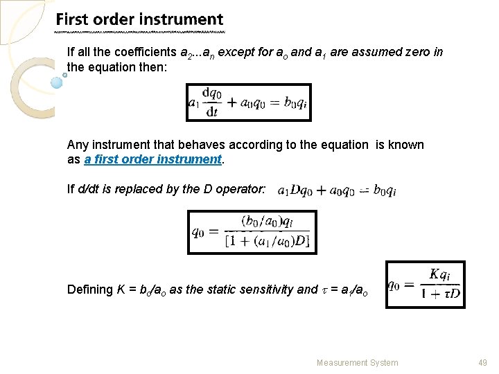 If all the coefficients a 2. . . an except for ao and a