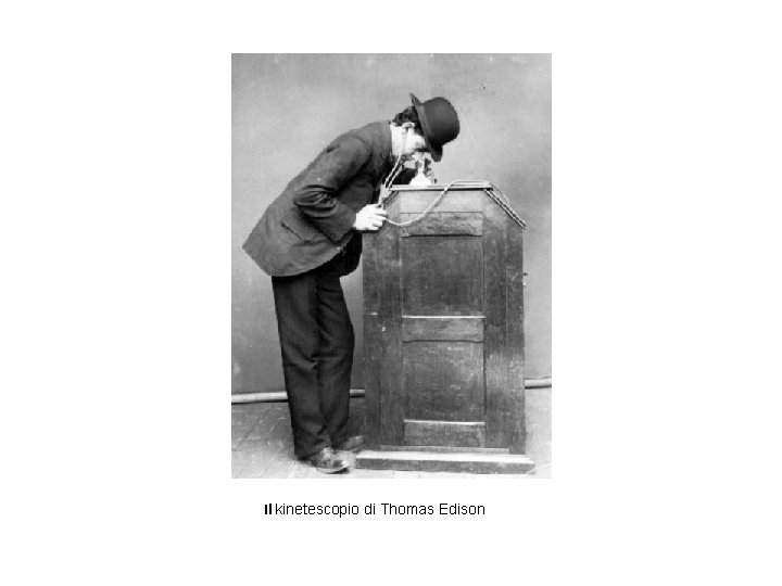 Il kinetescopio di Thomas Edison 