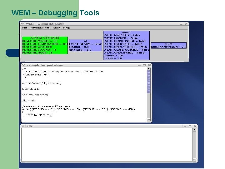 WEM – Debugging Tools 