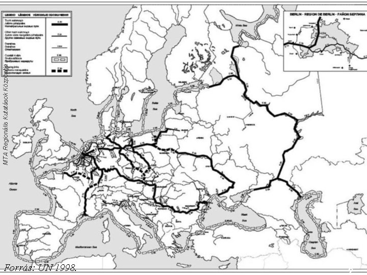 Forrás: UN 1998. 2 MTA Regionális Kutatások Központja 