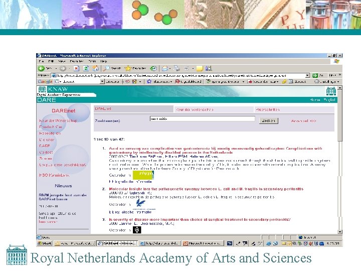 Royal Netherlands Academy of Arts and Sciences 