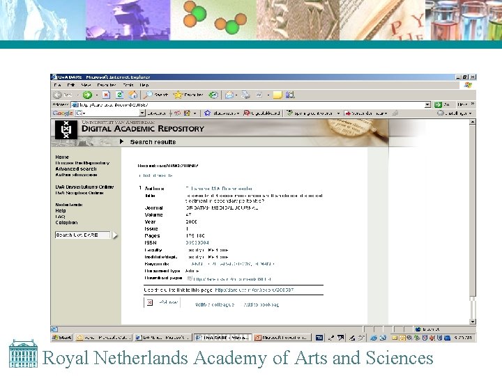 Royal Netherlands Academy of Arts and Sciences 