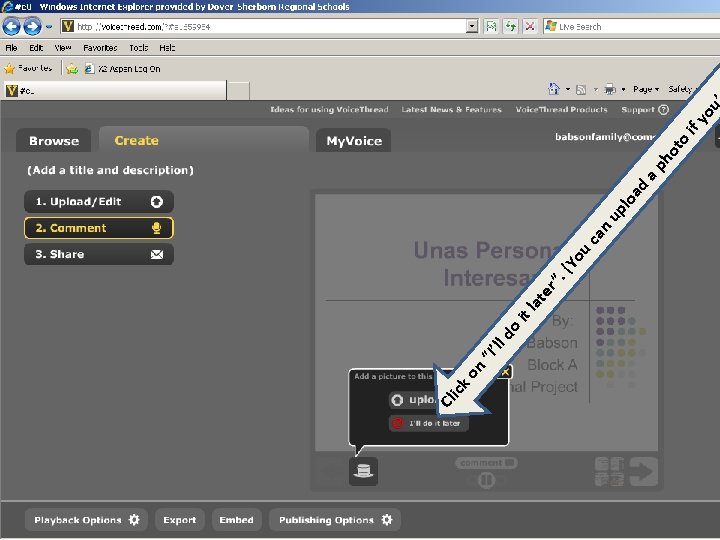 Cl ick on ll d “I’ o it . ( er ” lat u Cl ick on ll d “I’ o it . ( er ” lat u
