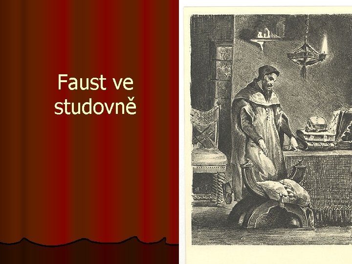 Faust ve studovně 