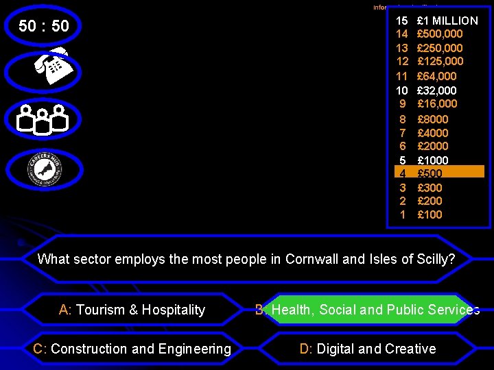 Information Classification: CONTROLLED 50 : 50 15 14 13 12 11 10 9 8