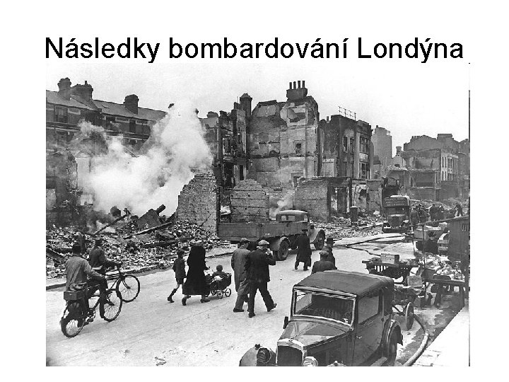 Následky bombardování Londýna 