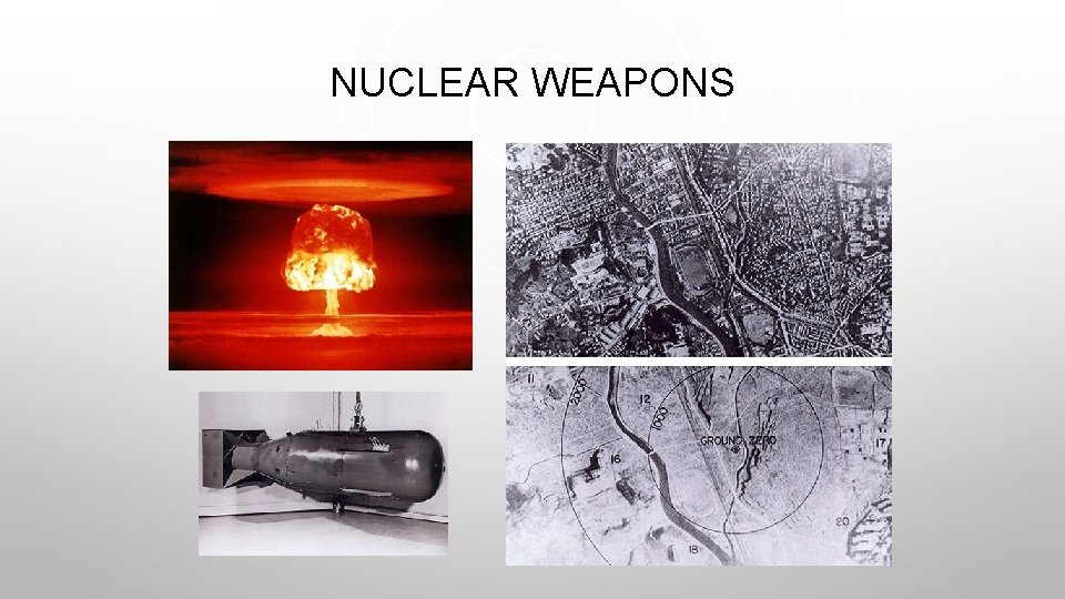 NUCLEAR WEAPONS 