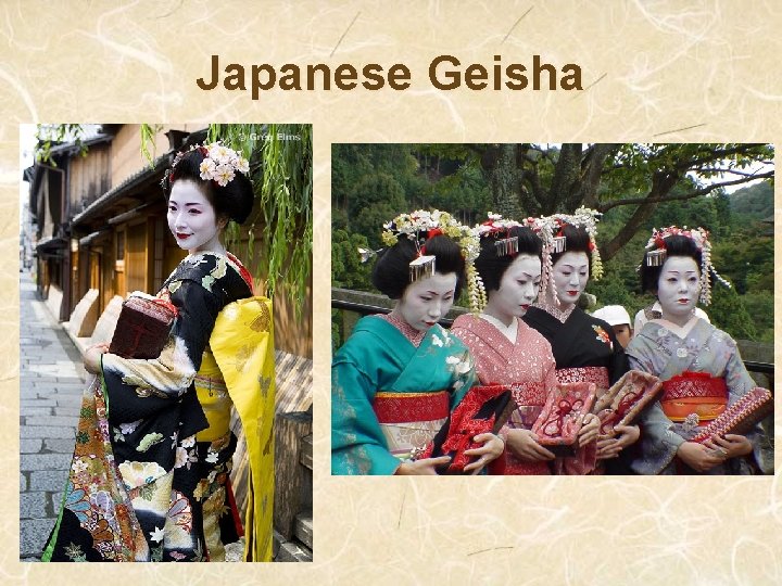 Japanese Geisha 