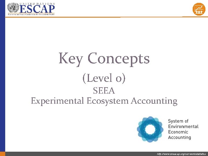 Key Concepts (Level 0) SEEA Experimental Ecosystem Accounting http: //www. unescap. org/our-work/statistics 