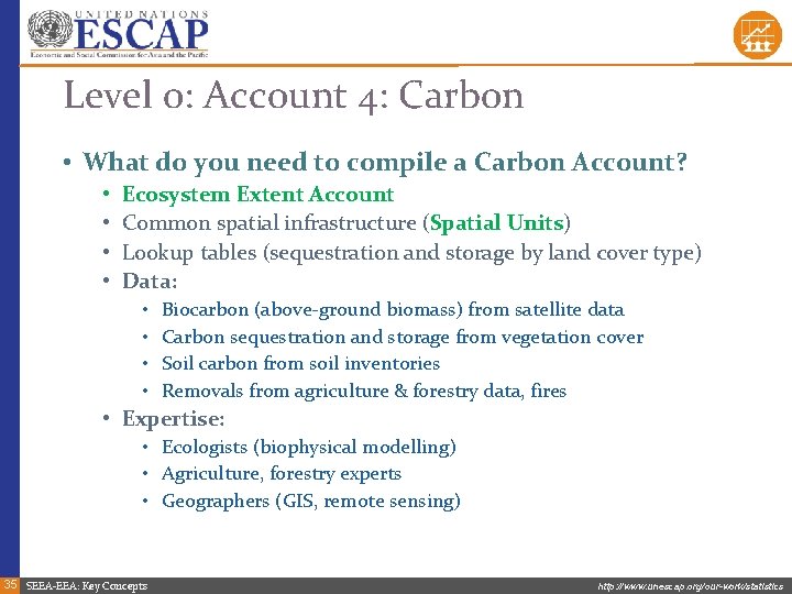 Level 0: Account 4: Carbon • What do you need to compile a Carbon