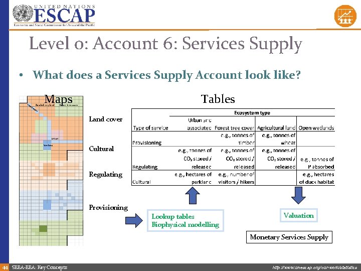 Level 0: Account 6: Services Supply • What does a Services Supply Account look