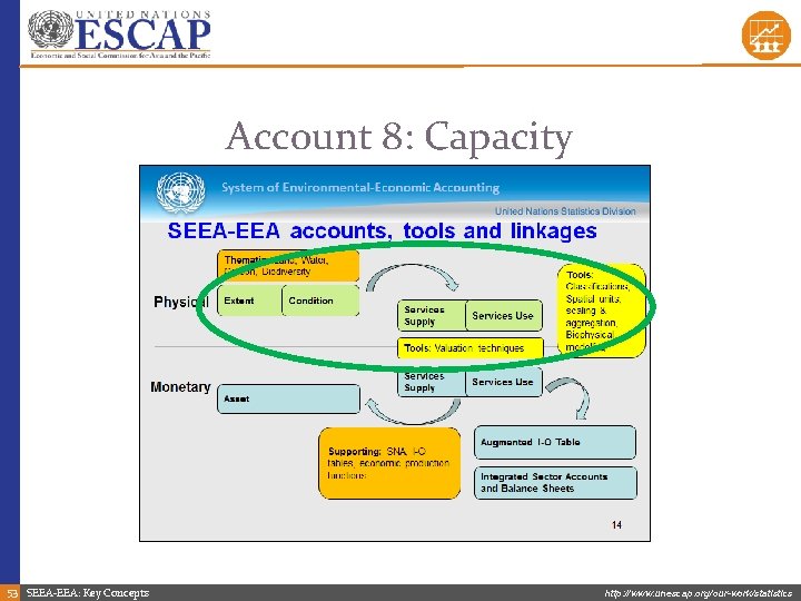 Account 8: Capacity 53 SEEA-EEA: Key Concepts http: //www. unescap. org/our-work/statistics 