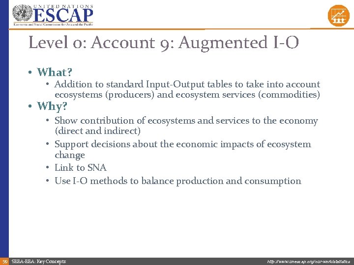 Level 0: Account 9: Augmented I-O • What? • Addition to standard Input-Output tables