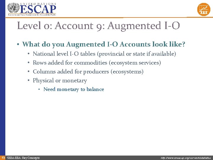 Level 0: Account 9: Augmented I-O • What do you Augmented I-O Accounts look