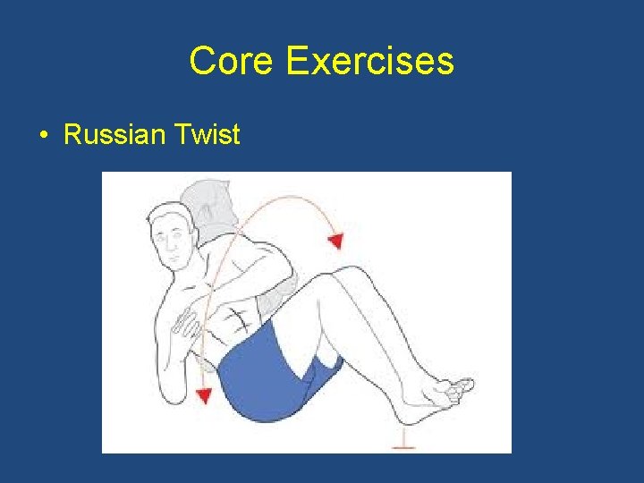 Core Exercises • Russian Twist 