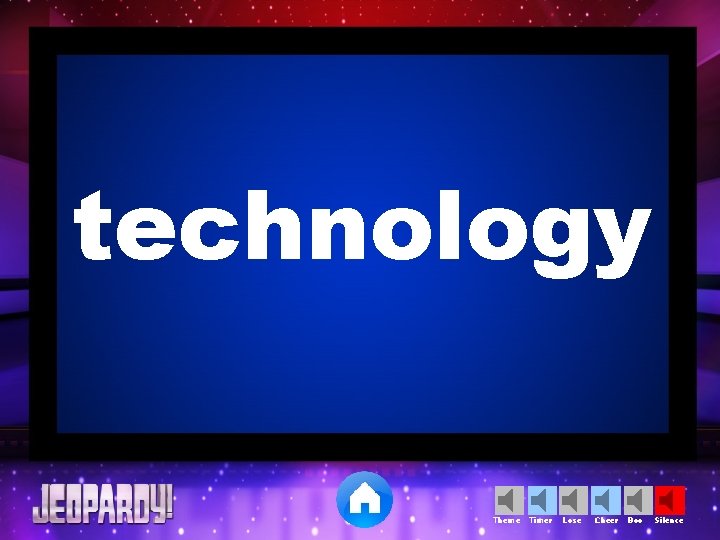 technology Theme Timer Lose Cheer Boo Silence 