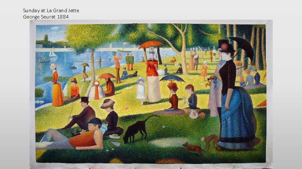 Sunday at La Grand Jette George Seurat 1884 