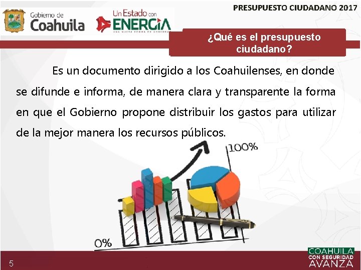 PRESUPUESTO CIUDADANO 2017 ¿Qué es el presupuesto ciudadano? Es un documento dirigido a los