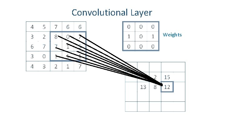 Convolutional Layer Weights 