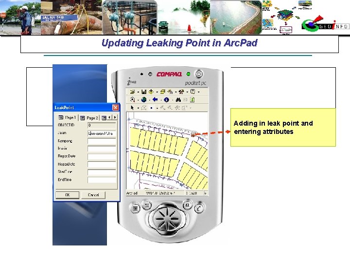 Updating Leaking Point in Arc. Pad Adding in leak point feature and Setting the