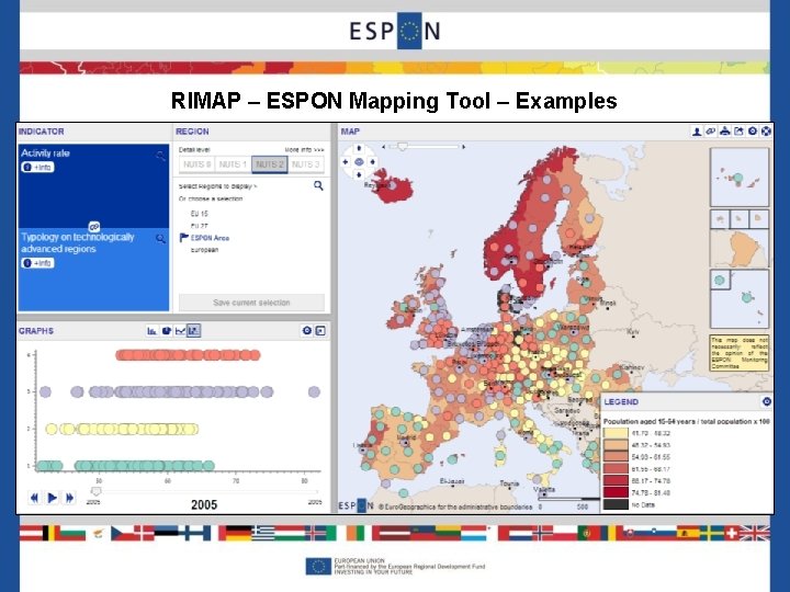 RIMAP – ESPON Mapping Tool – Examples 9 