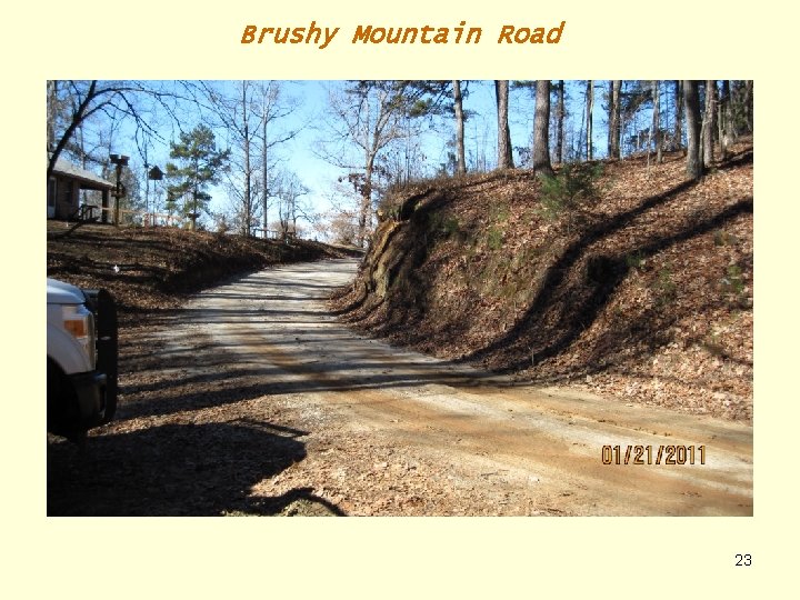 Brushy Mountain Road 23 