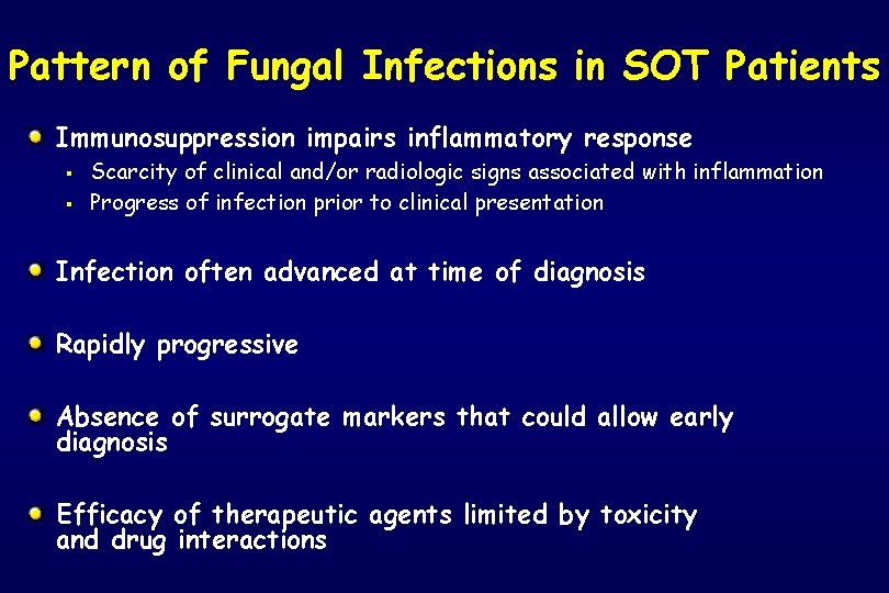 Aspergillosis in Transplant patients Pr Faouzi SALIBA faouzi