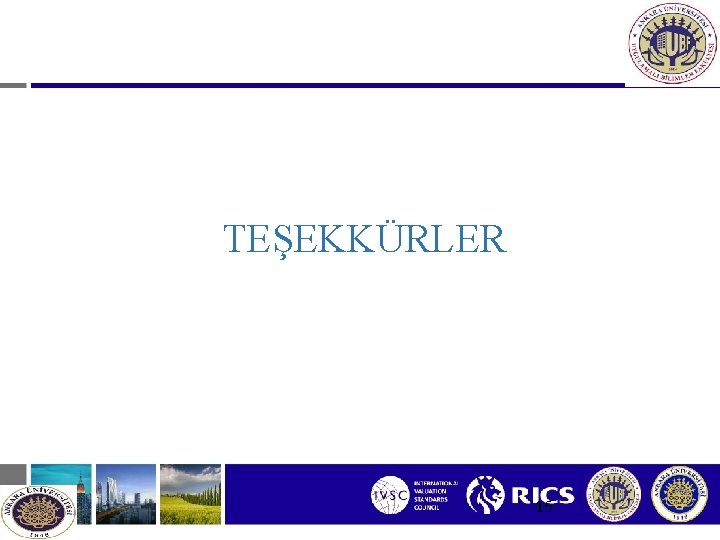 TEŞEKKÜRLER 16 
