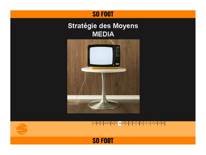 Stratégie des Moyens MEDIA 